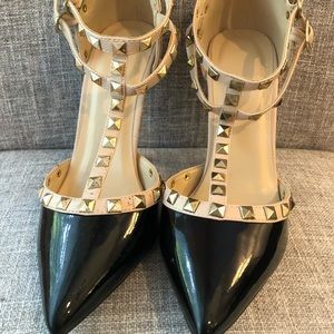 Wild Diva Adora 64 Black Stilettos